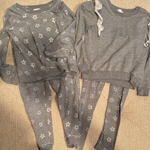 SPLENDID girls sweatsuit and legging set.  Never worn.